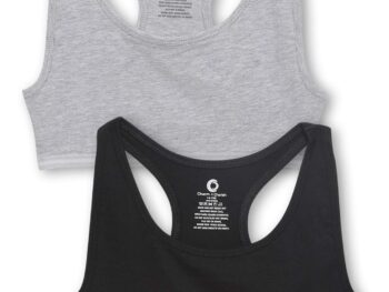 CHARM N CHERISH Girls Sports Type Beginner's Bra(Pack of 2)