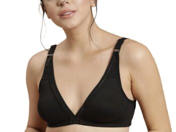 Clovia Women's Cotton Non-Padded Wire Free Casual T-Shirt Bra