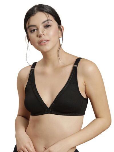 Clovia Women's Cotton Non-Padded Wire Free Casual T-Shirt Bra