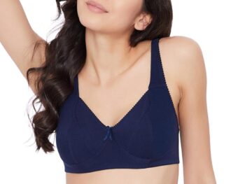 Clovia Women's Cotton Non-Padded Wire Free Full Coverage Bra