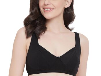 Clovia Women's Cotton Non-Padded Wire Free Full Coverage Bra Regular