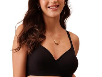 Clovia Women's Cotton Non-Padded Wire Free T-Shirt Bra