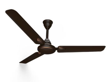 Crompton SUREBREEZE HILLBRIZ DECO 1200 mm (48 inch) Ceiling Fan (Smoked Brown) Star rated energy efficient fans
