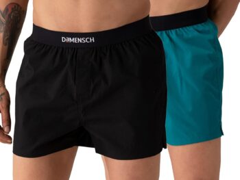 DAMENSCH Men's Cotton Regular Fit Solid Boxer Shorts