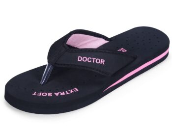 DOCTOR EXTRA SOFT Doctor Slippers for Women Orthopedic Diabetic Pregnancy Non Slip Lightweight Comfortable Flat Casual Stylish Dr Chappals and House Flip flops For Ladies and Girl’s D-22