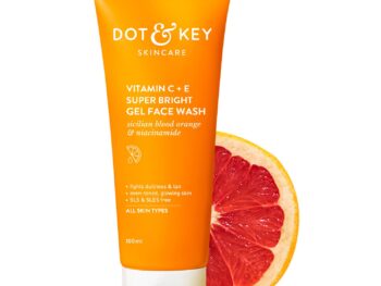 DOT & KEY Vitamin C + E Super Bright Gel Face Wash For Glowing And Brightening Skin | All Skin Types|With Triple Vitamin C| Face Wash For Women & Men|100 Ml