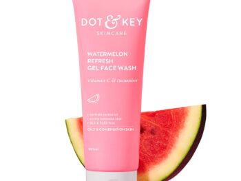 DOT & KEY Watermelon Super Glow Gel Face Wash With Vitamin C&Cucumber|Face Wash For Glowing Skin|Oil Free Face Wash|Removes Excess Oil&Dirt|For Combination & Oily Skin|For Women & Men|100Ml