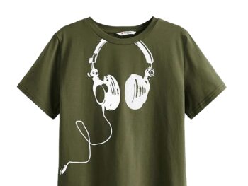Dagcros Boy's Half Sleeve Round Neck, Printed Cotton Regular Fit T-Shirts