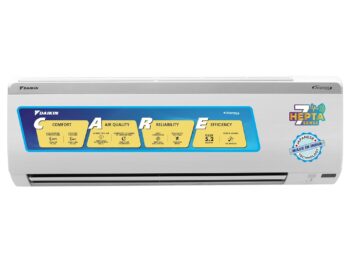 Daikin 1 Ton 5 Star Inverter Split AC (Copper, PM 2.5 Filter, 2022 Model, MTKM35U, White)