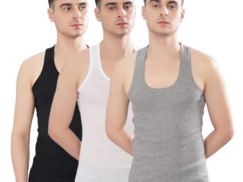 Dollar Bigboss Men's Solid Regular Fit Vest