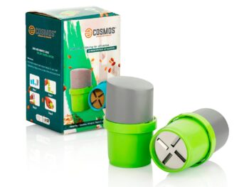 E-COSMOS Dry Fruit Cutter, Grinder, Chocolate Cutter, Slicer for Pista, Almonds, Cashews with 3 in 1 Blade - Color May Vary (Pack of 1)