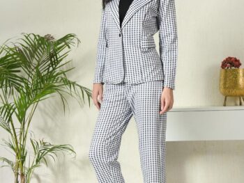 EUPHORIA WARDROBE Women's Formal Blazer and Pant Set with Lapel Collar, Regular Fit, Office Wear, Breathable Fabric, 3-Piece Set Including Cami