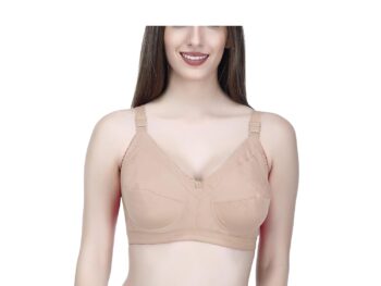 Elina Women's Hosiery Non-Padded Wire Free Regular Bra
