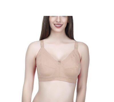 Elina Women's Hosiery Non-Padded Wire Free Regular Bra