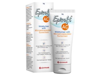 Episoft Ac Lightweight Moisturizer With Microencapsulated Sunscreen | Acne Safe | All Skin Types | Paraben & Fragrance Free | Suitable For Men & Women | 75Gm, 30 SPF