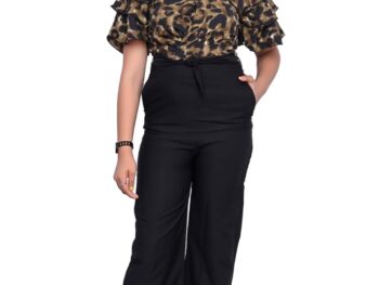 FELLAMO Girls Flared Sleeves Printed Jumpsuit-66