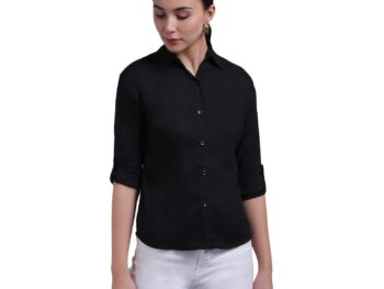 FUNDAY FASHION Women's Long Sleeve All Purpose Regular Fit Shirt