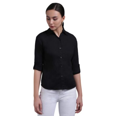 FUNDAY FASHION Women's Long Sleeve All Purpose Regular Fit Shirt