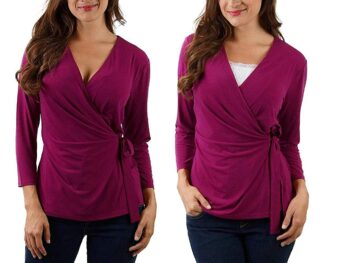 GLAMORAS Cotton Clip On Camisole for Women Mock Lace | Deep Neck Cleavage Cover Up Inner Cami Secret Slip for Women | Free Size - Set of 3