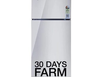 Godrej 223 L 2 Star Nano Shield Technology, Inverter Frost Free Double Door Refrigerator(RF EON 244B RI ST GL, Steel Glow)