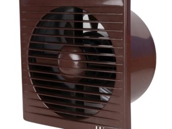 HEWA Onyx 6 inch 150mm Ventilation Exhaust Fan 2 year warranty (Brown)