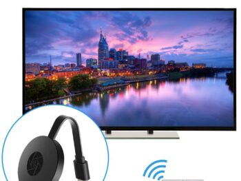 HSI 4k HDMI Cromecast WiFi Wireless Display Dongle | DLNA Wireless HDMI Screen Mirroring WiFi Adaptor, LED/TV/LCD/Projector Receiver Device Easy Sharing Wireless Streaming Compatible Phone/Android