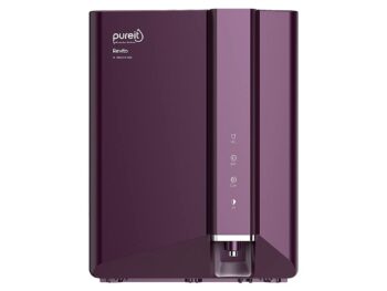 HUL Pureit Revito RO+MF+Mineral+UV in-Tank | INR 3000 Off on Exchange | 7 stage | 7L Capacity | Upto 70% Water Savings | Suitable for Borewell, Tanker & Municipal Water | DURAViva | Magenta