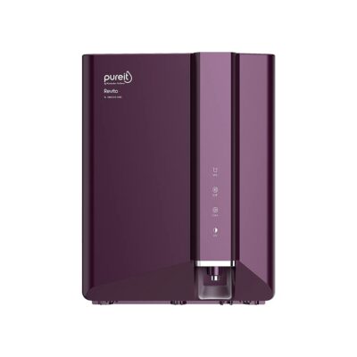 HUL Pureit Revito RO+MF+Mineral+UV in-Tank | INR 3000 Off on Exchange | 7 stage | 7L Capacity | Upto 70% Water Savings | Suitable for Borewell, Tanker & Municipal Water | DURAViva | Magenta