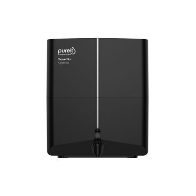 HUL Pureit Wave Plus Mineral RO+UV | 6 stage Purification | 7 Litres Capacity | Up to 45% Water Savings | Suitable for Borewell, Tanker & Muncipal Water | Wall Mountable | Black