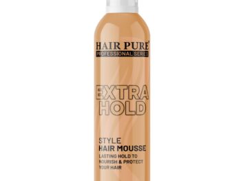 Hair Pure Extra Hold Hair Mousse Long Lasting Hold with Pro-v B5 Hair Volumizer with Shine Hair Styling Mousse 300ml