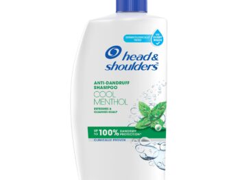 Head & Shoulders Cool Menthol Anti Dandruff Shampoo for Women & Men, 1L