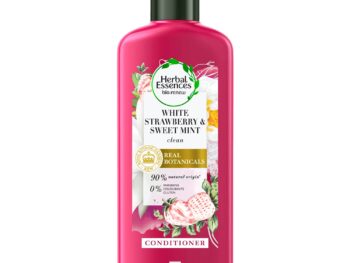 Herbal Essences White Strawberry & Sweet Mint CONDITIONER- For Cleansing and Volume - No Paraben, No Colorants, 240 ML