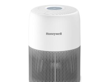 Honeywell Air Purifier for Home & Office, 3-in-1 filter - Pre-Filter, H13 HEPA Filter, Activated Carbon Filter, Removes 99.99% Pollutants, Allergens, Pet Danger, Smoke, Dust & Pollens - Air touch V1