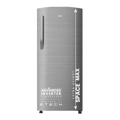 IFB 206L 5 Star Direct Cool Single Door Refrigerator (IFBDC-2325DBSE, Brush Grey, Advanced Inverter Compressor, Extraordinary Storage with Humidity Controller)
