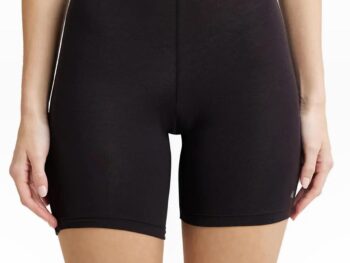 Jockey 1529 Women's High Coverage Super Combed Cotton Elastane Stretch Mid Waist Shorties with Concealed Waistband