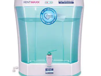 KENT Max UV Water Purifier (11013) | UV+UF Water Purification | Wall Mountable| Transparent Detachable Storage Tank | 7L Storage | 60 L/hr Output | White