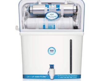 KENT Ultra Storage UV Water Purifier (11042) | UV+UF Water Purification | Wall Mountable | 8L Storage | 60 L/hr Output | White