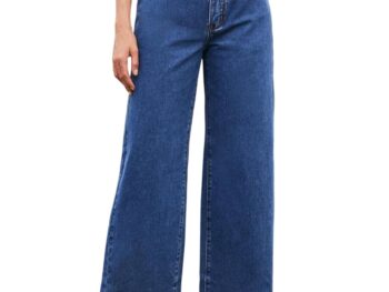 KOTTY Women's Cotton Lycra Blend Relaxed Fit High Rise Jeans