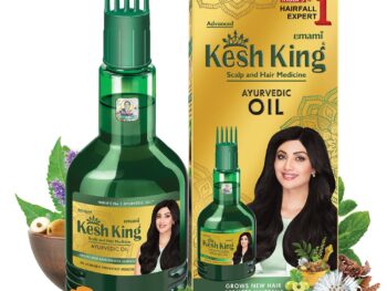 Kesh King Ayurvedic Oil for Hair Fall Control | Reduces Hairfall and Supports New Hair Growth | 21 Ayurvedic Herbs | 300ml