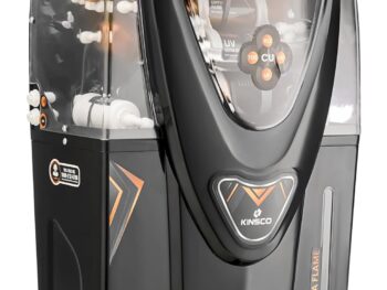 Kinsco Aqua Flame 18 Litre Copper RO Water Purifier - RO + UV + UF + TDS + Copper Technology (Black)