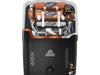 Kinsco Aqua Punch Pro With ISI Mark RO+UV+UF+TDS Adjuster 18 L RO + UV + CU Guard + Alkaline Enhancer + Mineral Water Purifier (Black)