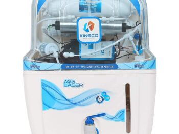 Kinsco Genuine Aqua Laser 15 Litre RO + Uv + UF + TDS Adjuster Water Purifier for home office