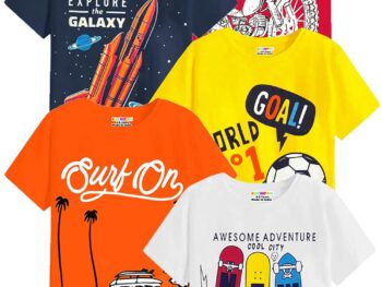 Kuchipoo Boys Regular Fit Cotton T-Shirts