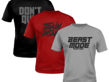LEOTUDE Regular Fit Half Sleeve Round Neck Dri-Fit Tshirt for Men's Combo (Pack of 3)