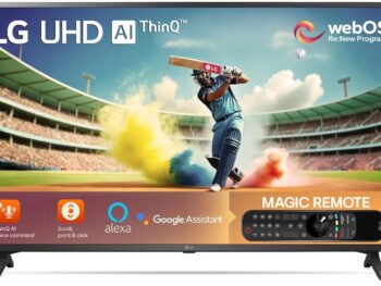 LG 108 cm (43 inches) 4K Ultra HD Smart LED TV 43UQ7550PSF (Ceramic Black)