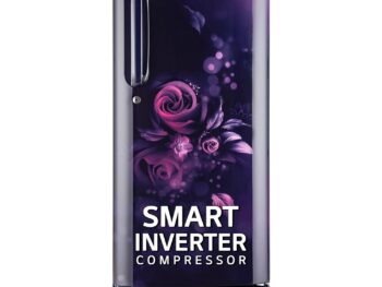 LG 185 L 5 Star Inverter Direct-Cool Single Door Refrigerator (GL-D201ABEU, Blue Euphoria, Base stand with drawer)
