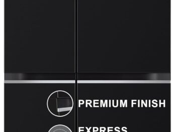LG 655 L Frost Free Smart Inverter Double Door Side by Side Refrigerator (GL-B257HWBY, Western Black, Express Freezing | Multi Air-Flow)