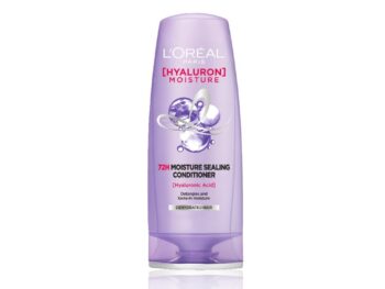 L'Oreal Paris Hyaluron Moisture 72HR Moisture Sealing Conditioner powered by Hyaluronic Acid, for Frizz-free, Hydrated and Bouncy Hair Full of Life | 180 ml