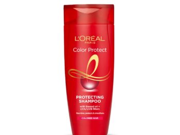 L'Oreal Paris Shampoo, Vibrant & Revived Colour, For Colour-treated Hair, Protects from UVA & UVB, Colour Protect, 340 ml