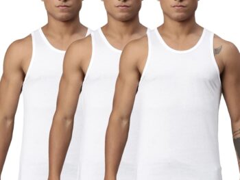 Levi's 012 Classic Vest for Men with Side Branding, Tag Free Comfort & Smartskin Technology